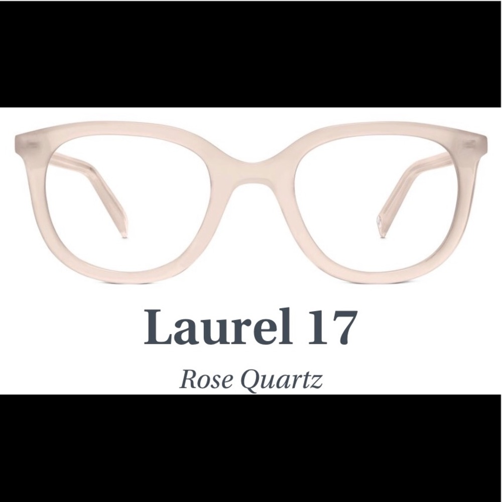 Warby Parker Glasses in Rose Quartz